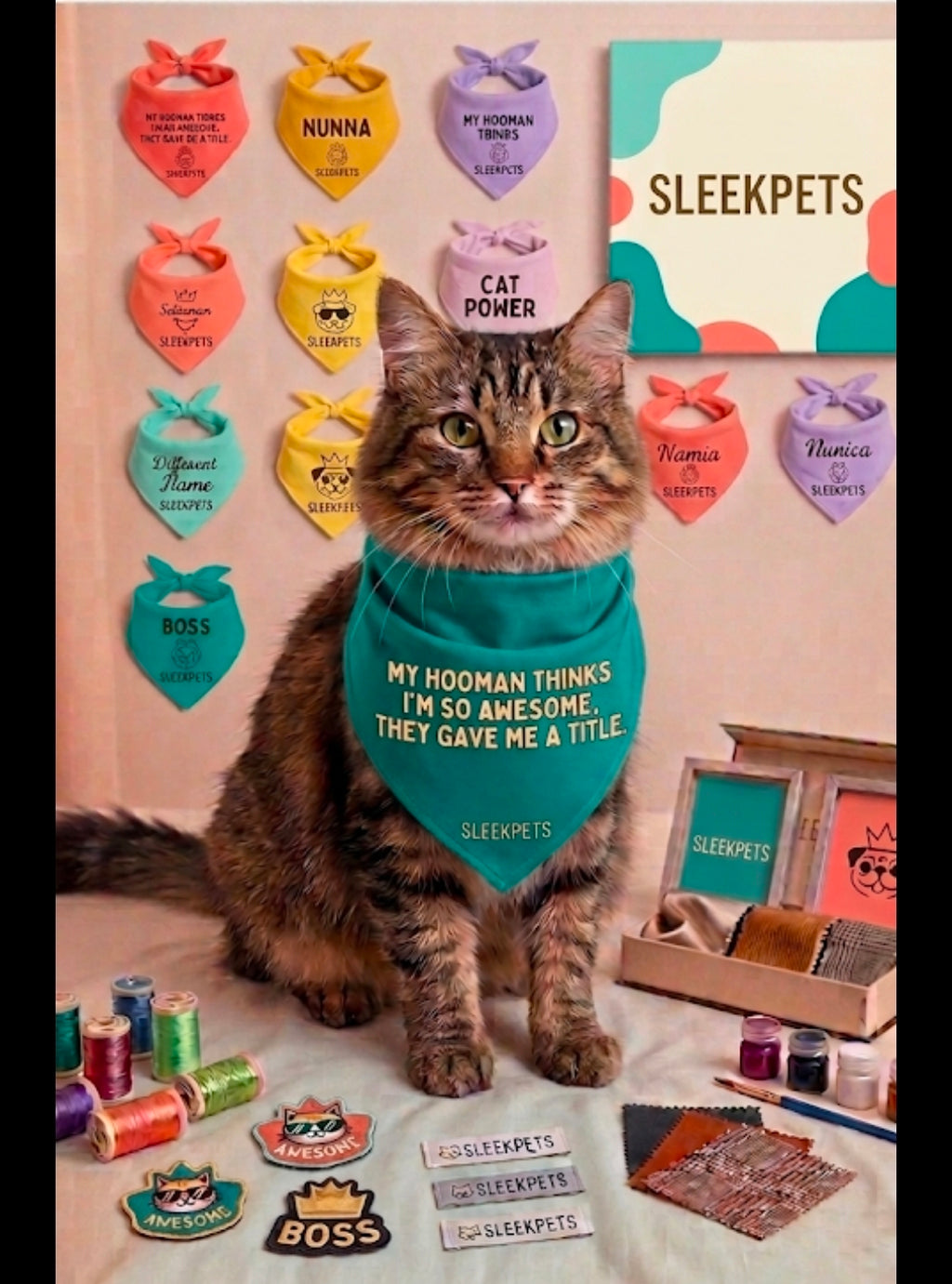 Custom Pet Bandana
