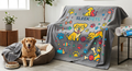 Custom Graphic Pet Blanket