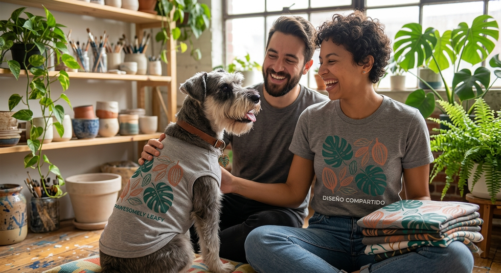 Custom Matching Pet & Parent Shirts
