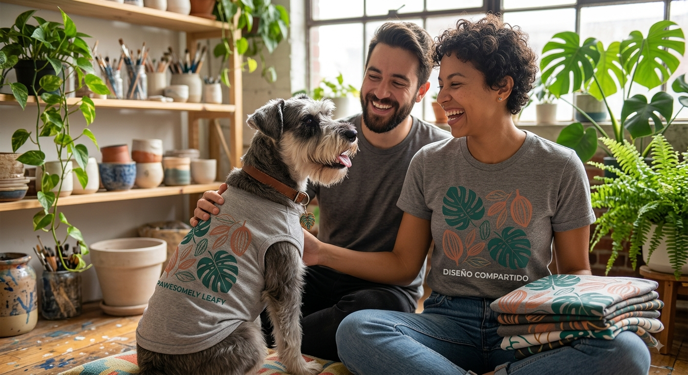 Custom Matching Pet & Parent Shirts