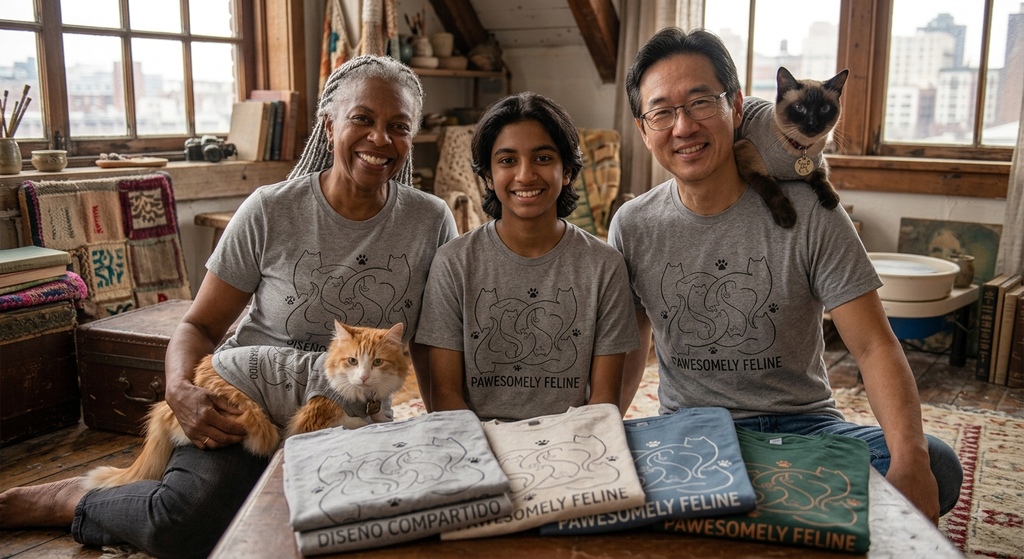 Custom Matching Pet & Parent Shirts