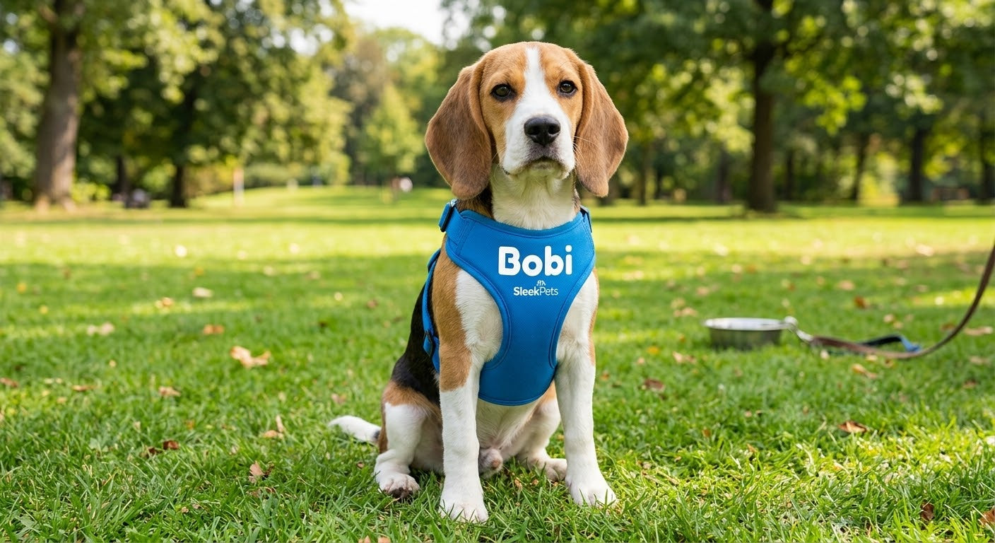 Custom Personalized Cat Harness Vest - Breathable Mesh Pet Vest with Name & Text
